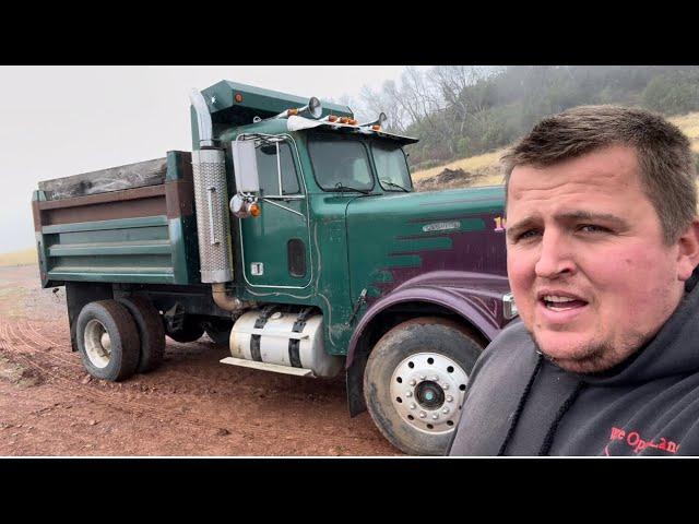 Will it start after a year? Final episode for the abandoned dump truck