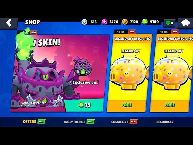 WOOOW!! DARK KEEP PEARL!! LEGENDARY GIFTS!! 15 NEW BRAWLERS!! BRAWL STARS NEW UPDATE!!!