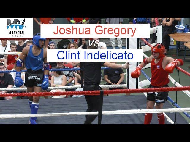 MUAY THAI VICTORIA 10: Joshua Gregory (red) vs Clint Indelicato (blue)