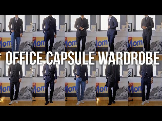 Office Capsule Wardrobe | Business Casual Outfit Inspiration for Men