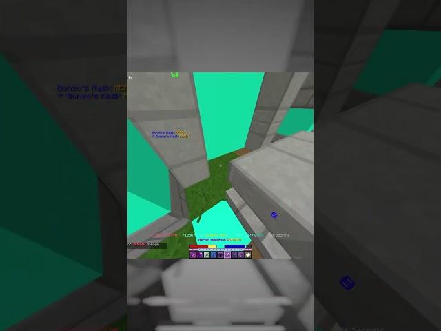 losing 30 mil for 1 second | Hypixel Skyblock Shorts
