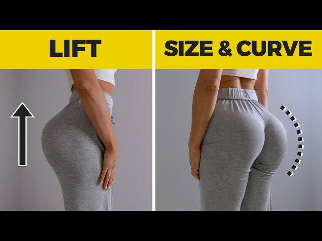 Give Your BOOTY A LIFT, Grow SIZE & CURVES - Dream Booty Workout! Intense, No Equipment, At Home