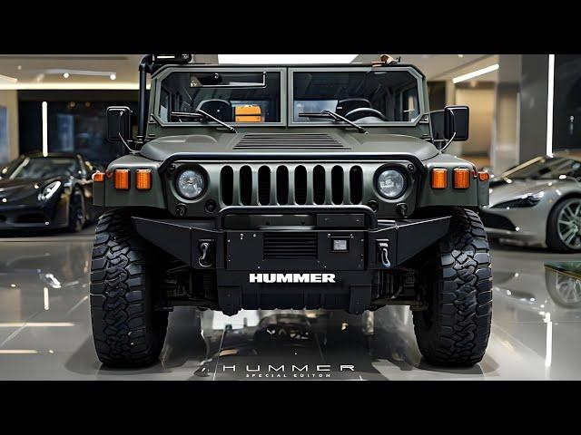 2025 Hummer H1: American Design Meets Infinite Possibilities