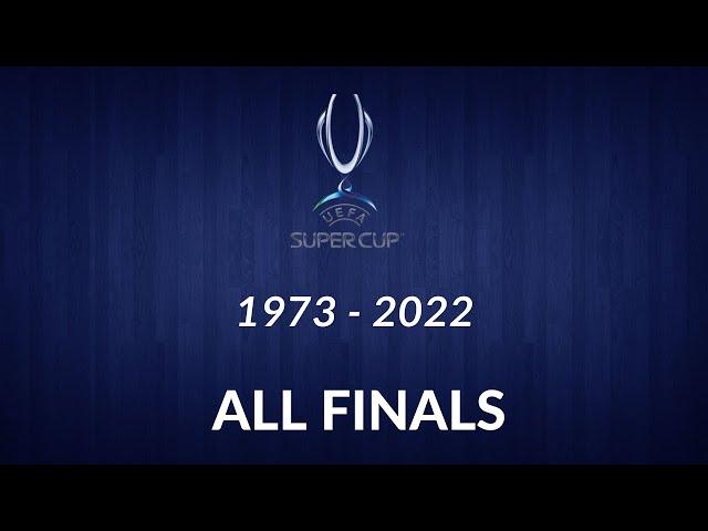 UEFA Super Cup (1973-2022) All Finals