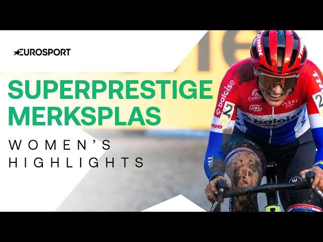 Superprestige Merksplas Highlights: Ceylin del Carmen Alvarado battles Lucinda Brand in THRILLER