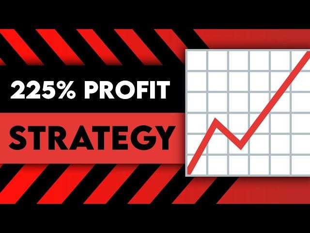 I Found A Trading Strategy With a 225% Profit Rate #shorts