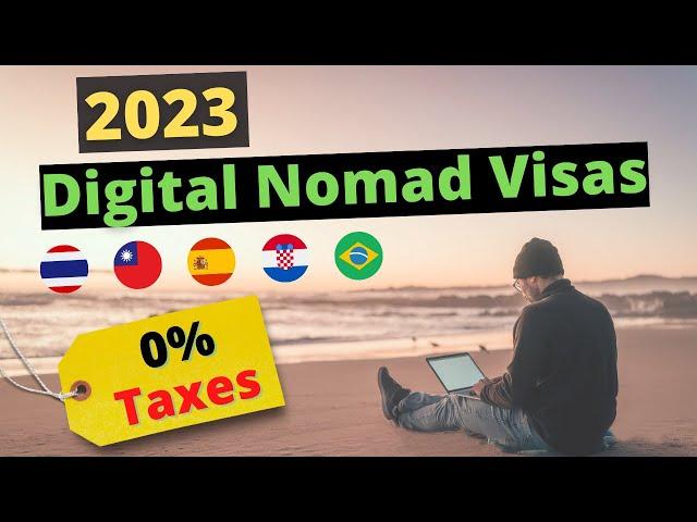 Top 10 Countries to Live in 2023 as a Digital Nomad | Visas for Freelancers & Remote Workers