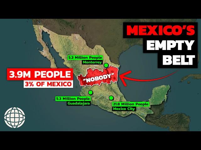 Why "Nobody" Lives In This HUGE Area Of Mexico
