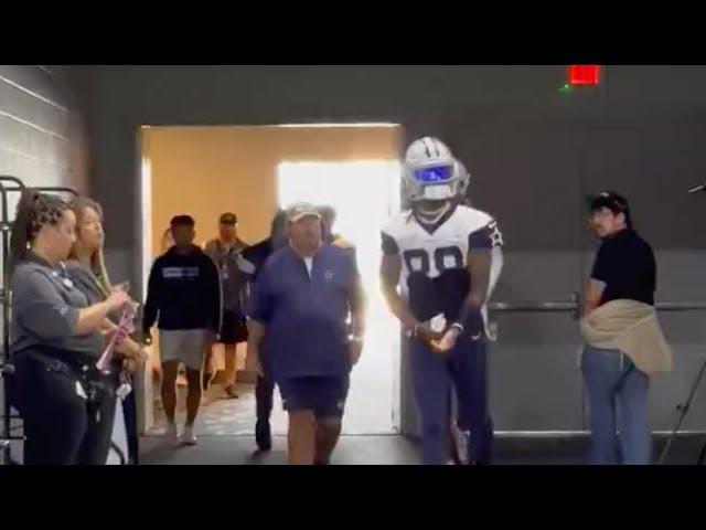 Cowboys fans Welcome WR CeeDee Lamb with a huge ovation..He is back!!