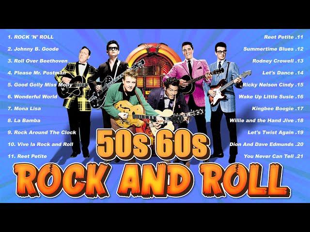 Rock n Roll 50s 60s Mix  Best 50s 60s Rock and Roll Songs  50s 60s Rock and Roll Greatest Hits