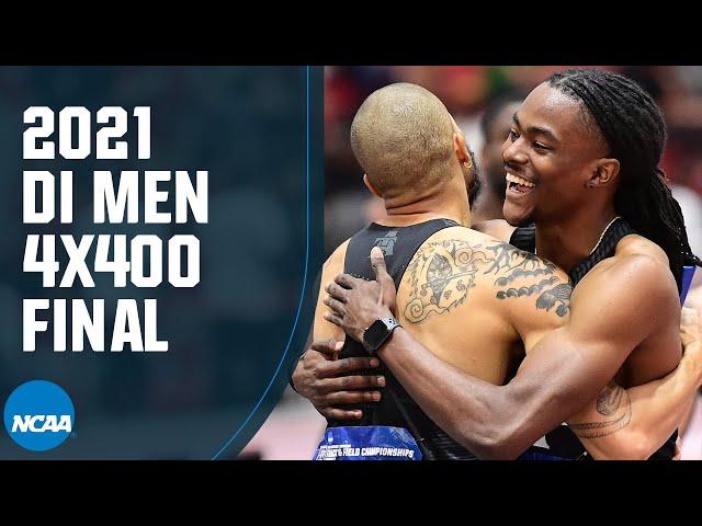 Men's 4x400 - 2021 NCAA Indoor Track and Field Championship