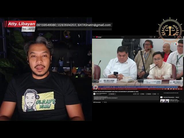 RAOUL MANUEL VS. LAWYER FAJARDA SA HYPOTHETICAL QUESTIONS SA HEARING