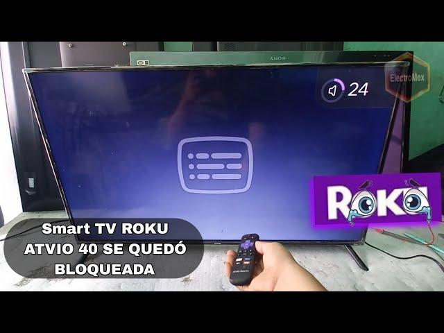 pantalla roku tv  smart bloqueada reset (valores de fabrica)