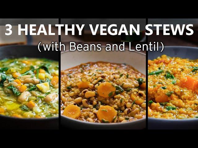 3 Easy One Pot Vegan Meals Recipe | High Protein and Easy Vegan Recipes | Food Impromptu