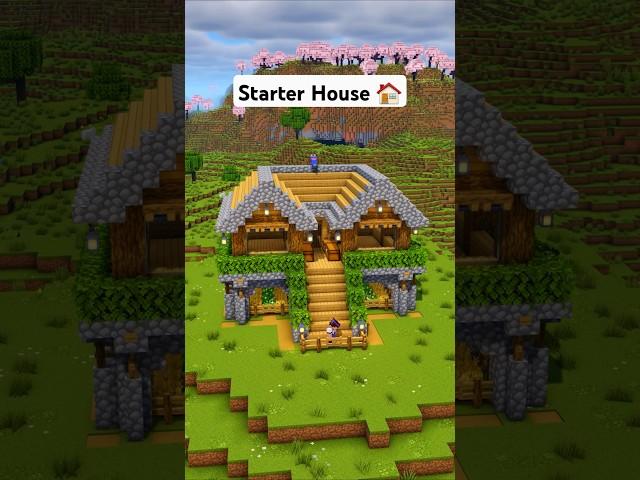 Ultimate Starter Survival House  #minecraft