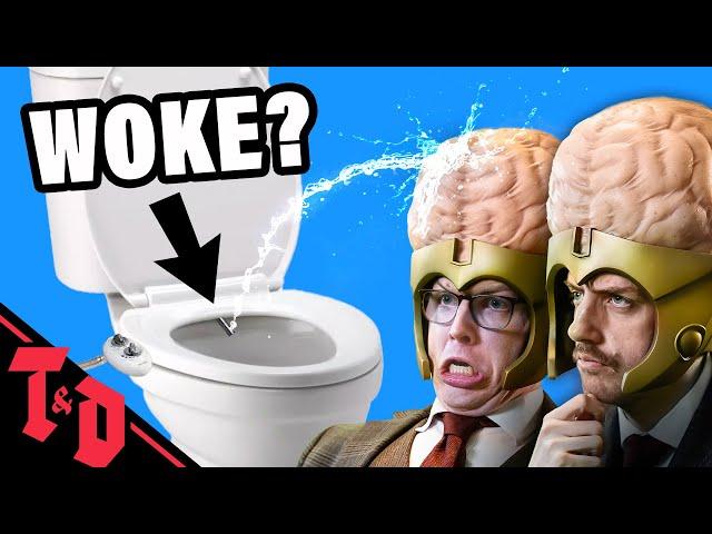 Is it WOKE to use a BIDET? | BIG BRAIN