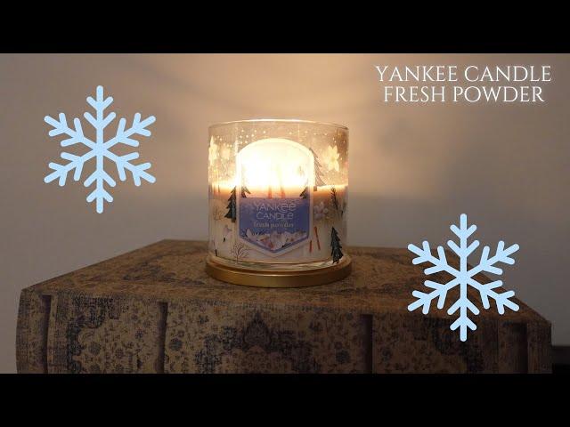 Yankee Candle Review: Fresh Powder