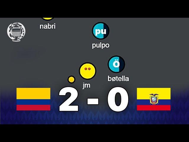 Colombia 2 - 0 Ecuador | Paolo Copa América - Haxball