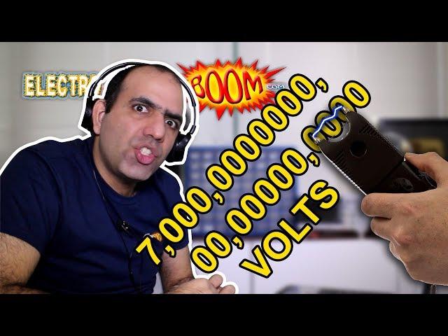 7 MILLION VOLT TASER (stun... thingy)!!!