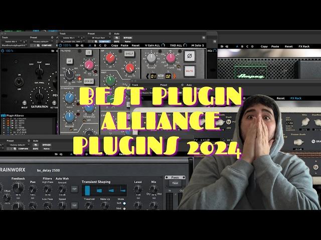 the BEST Plugin Alliance plugins you need for mixing!