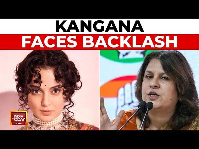 BJP MP Kangana Ranaut Faces Backlash Over Anti-Farm Law Remarks | India Today News