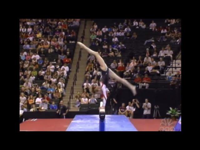 Nastia Liukin CRAZY Beam Save!!