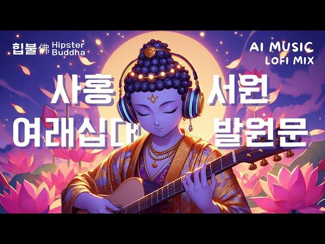 𝙈𝙪𝙨𝙞𝙘 | 여래십대발원문과 사홍서원 (한글자막) 힙불佛 Hipster Buddha | #불교음악 #불교 #aimusic