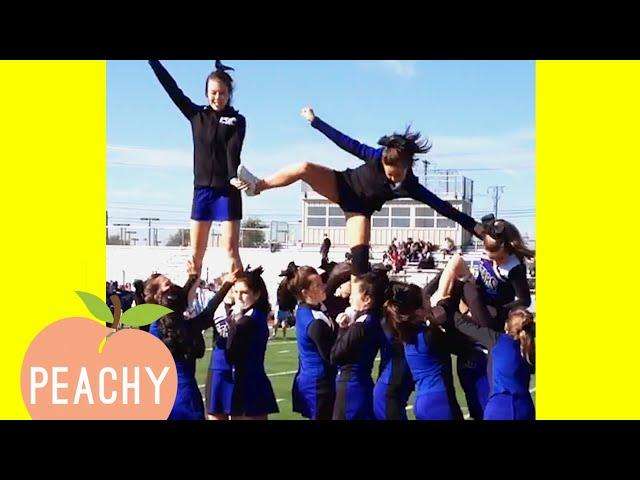 Funny Cheerleading Fails That'll Make You Cry Laughing 