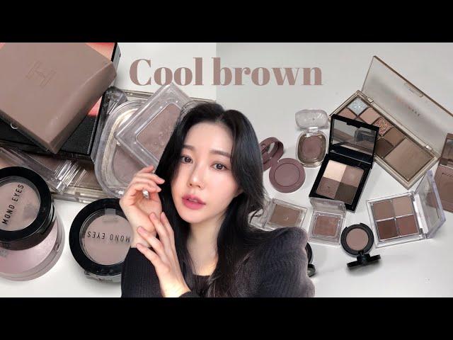 Cool tones looking for cool brown shadows, come..|Single Cool Brown Shadow|Cool Brown Palette|Recos