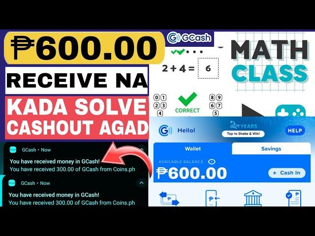 EARN FREE ₱600.00 GCASH AGAD! MATH CLASS APP REVIEW KADA SOLVE CASHOUT WOW LEGIT EARNING APP GCASH