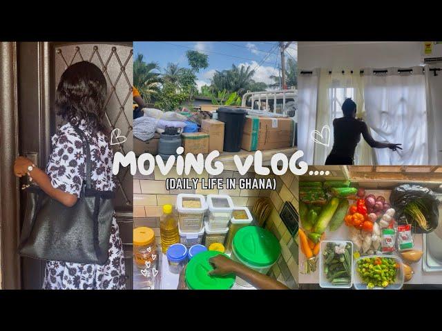 Days In My Life|Moving Out+New Apartment|Living Alone in Ghana