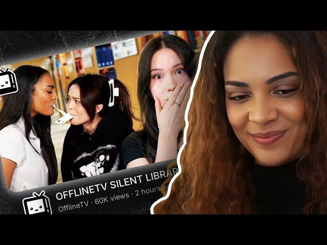 Sydeon Reacts to OFFLINETV SILENT LIBRARY 2 ft. VALKYRAE