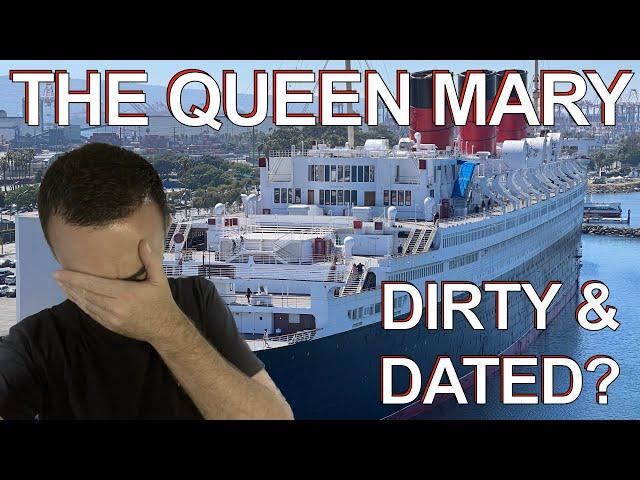 I checked in to a DIRTY cabin on this luxurious Ocean Liner