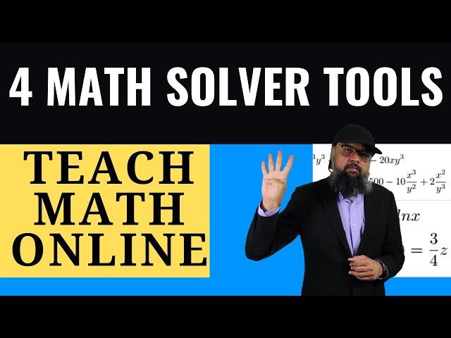 Teach Maths with These Online Math Solver Tools