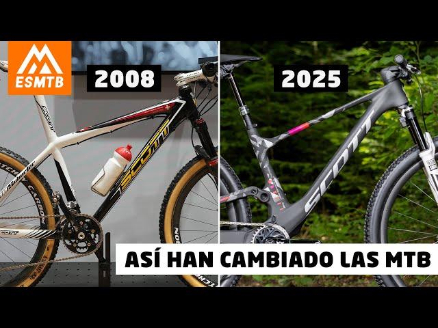 De 2008 a 2025 con las bicis de Nino Schurter, ¿cómo han cambiado las MTB?