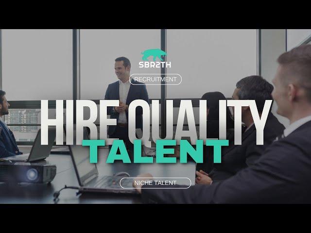 SBR2TH Acquire Talent Faster At A Lower Cost Per Hire