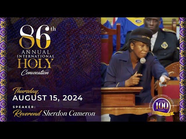 86th Annual Holy Convocation | Thursday Evening, August 15, 2024