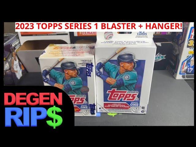 SSP! 2023 Topps Series 1 Baseball Hanger + Blaster Box Review!