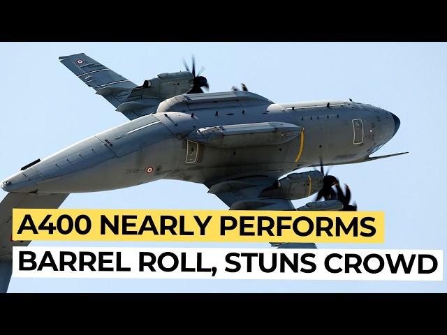 Airbus A400 and Embraer E195-E2 Dazzle with Spectacular Flight Displays at Paris Airshow 2025