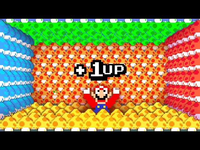 Mario Growing Up but Every 1-UP Seed Makes Mario Muscle | Good Mario