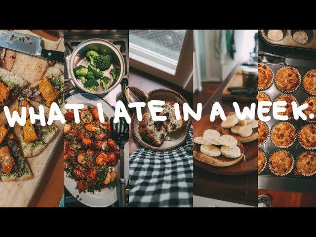 COSY, NOURISHING yet always COMFORTING (& vegan)  WHAT I ATE IN A WEEK