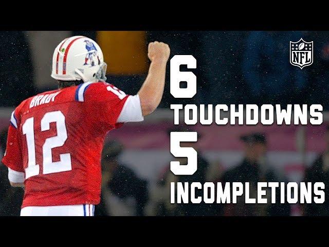 Tom Brady's Near-Perfect Game: 6 TDs, 5 Incompletions | NFL Highlights