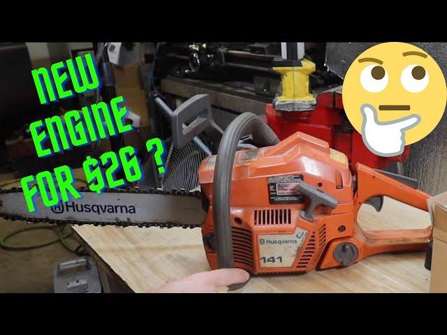 Husqvarna 141 full teardown and rebuild chainsaw