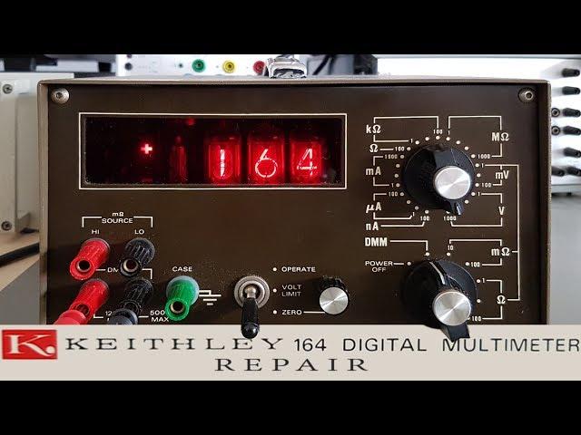 Keithley 164 Nixie Tube Multimeter Repair