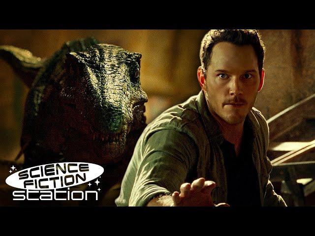 Fight At The Dinosaur Black Market | Jurassic World: Dominion (2022) | Science Fiction Station