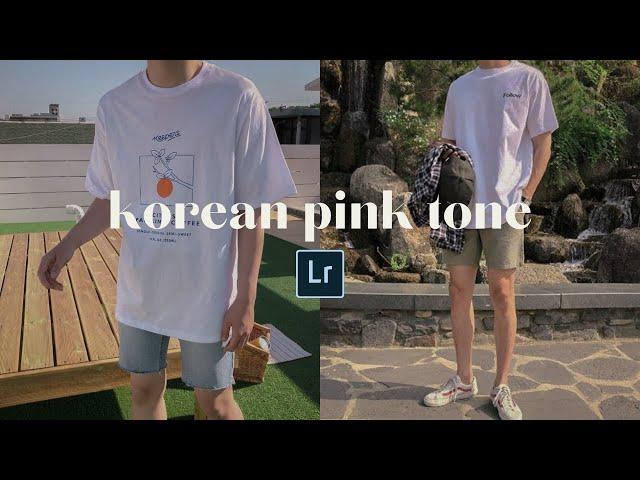 Korean Pink Tone Preset | Free Lightroom Mobile Presets Free Dng | ReinaMarie Presets