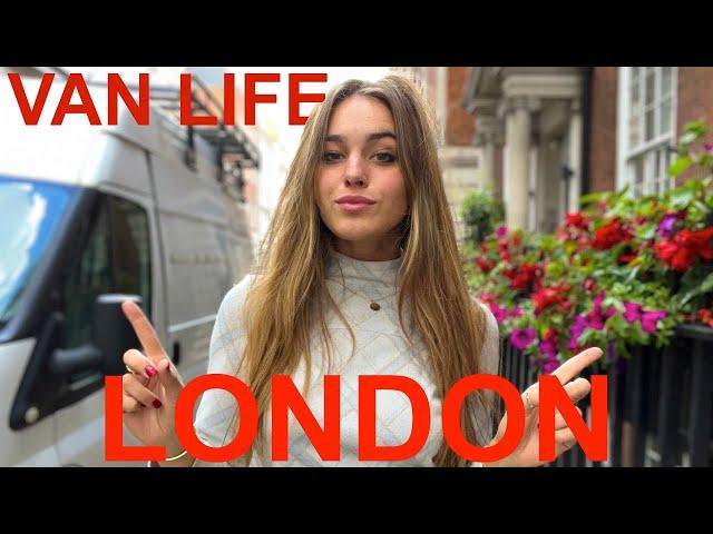 Solo female Van Life LONDON *scary*