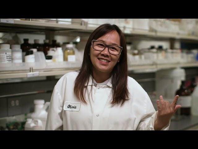 Day in the Life of Olivia Chandrawinata, Valent U.S.A. Formulation Scientist.