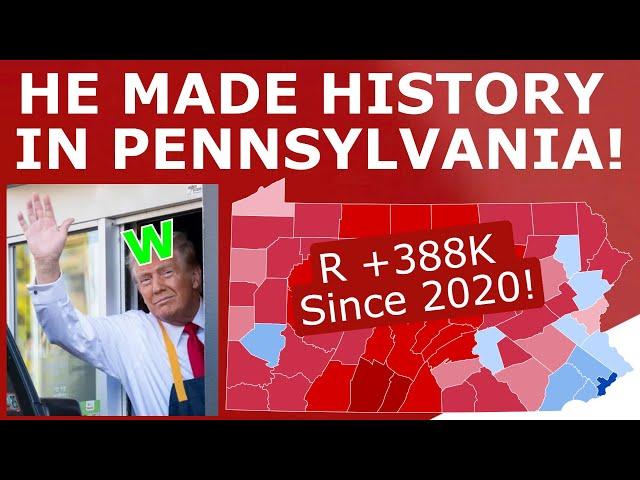 Trump Just MADE HISTORY in Pennsylvania!