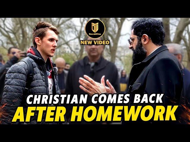Christian Left Baffled By Muslim’s Points | Smile 2 Jannah | Speakers Corner